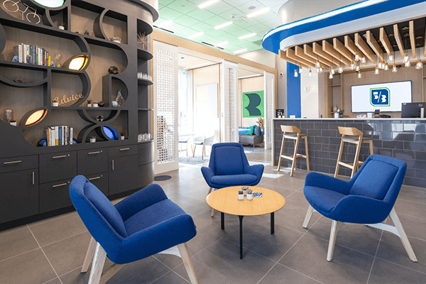 Image of Fifth Third Bank Casual Seating Are